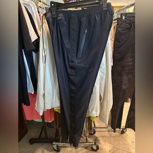 NWOT Navy with Black Stripe Joggers